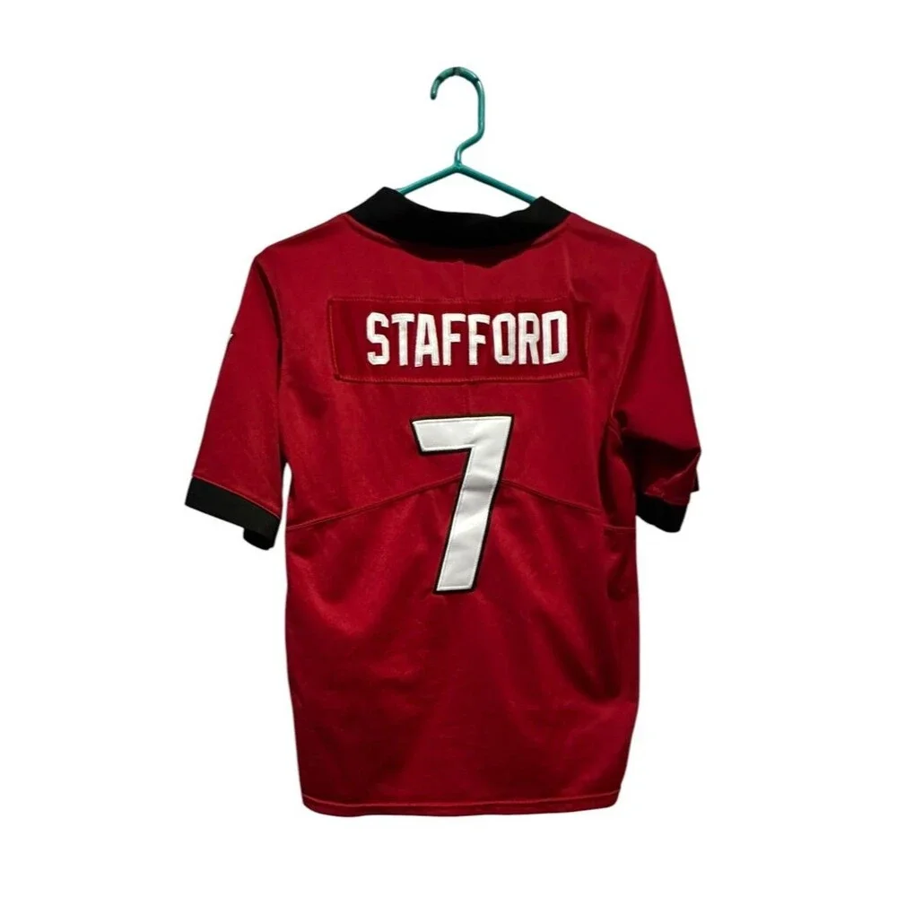 Nike Team Georgia Bulldogs #7 Matthew Stafford Football Jersey Red Adult Medium
